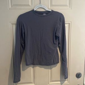 Skims FITS EVERYBODY LONG SLEEVE T-SHIRT graphite